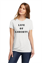 Load image into Gallery viewer, Life of Liberty Statement T-Shirt
